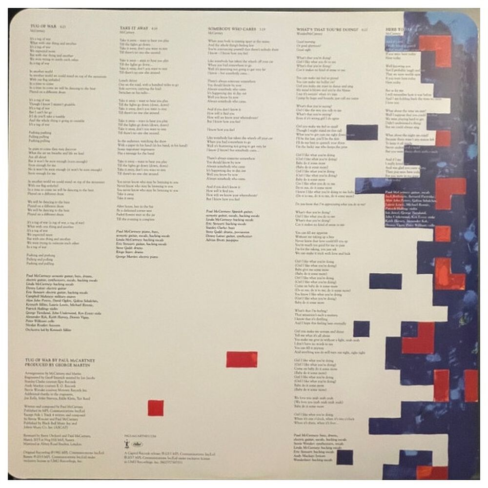 Paul Mccartney - Tug Of War | Vinilo image number 13.0