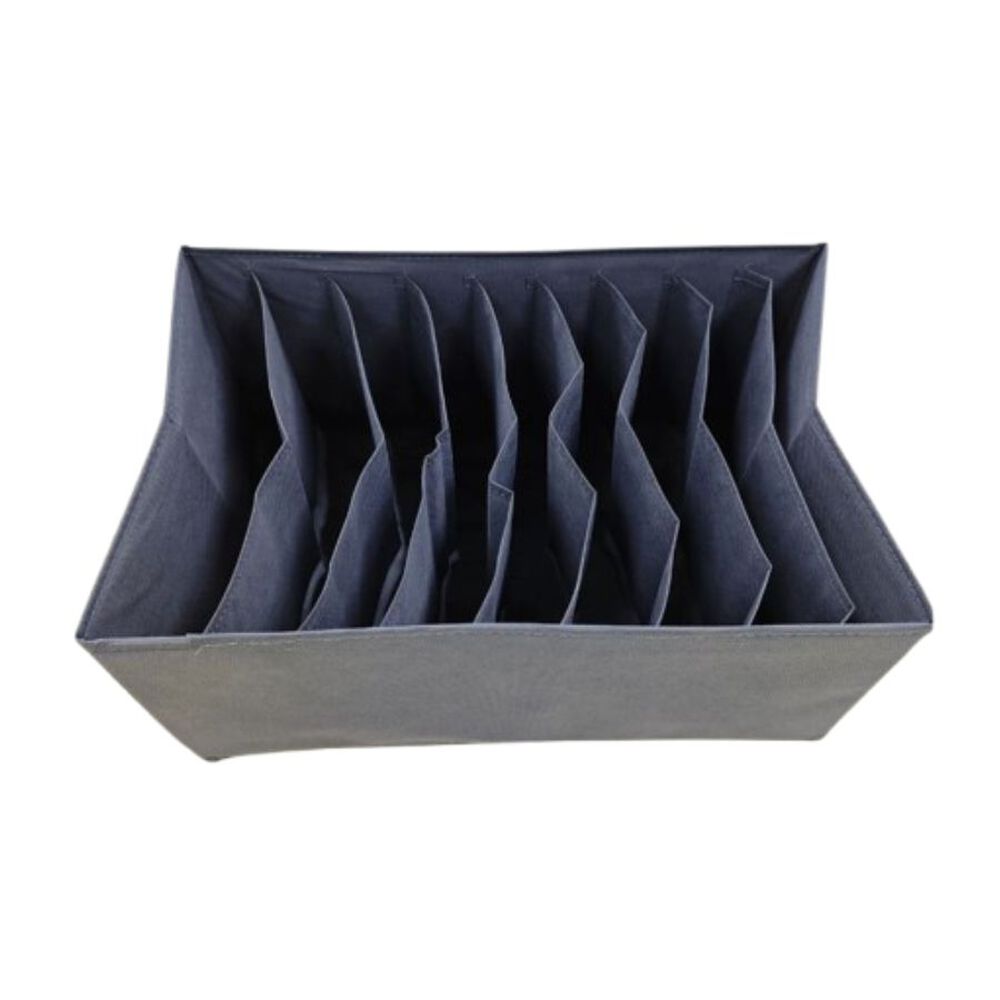 Organizador Plegable De Cajones Y Armarios De Ropa Azul image number 3.0