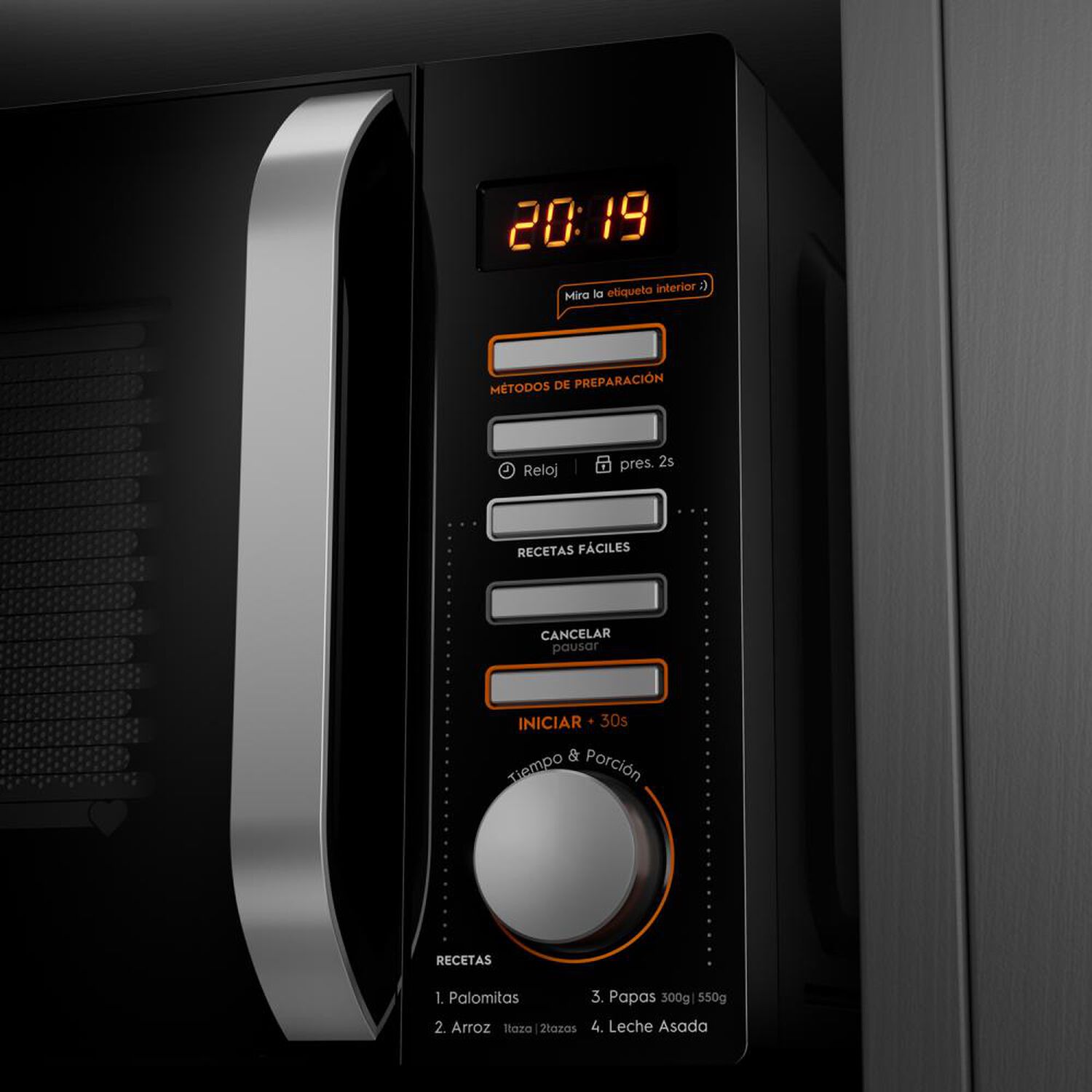 Microondas Mademsa MM20FBH / 20 Litros / 650W image number 5.0