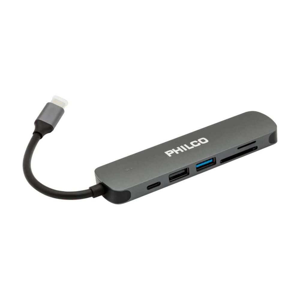 Adaptador Hub Usb C Multipuertos 6 En 1 B61284 image number 1.0