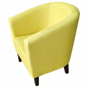 Poltrona Moderna De Descanso Individual Deluxe Mostaza