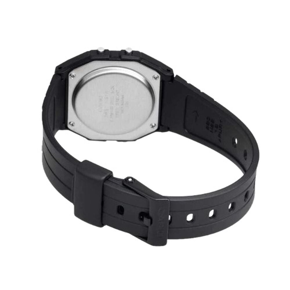 Reloj Casio Digital F91w-3dg Negro De Resina image number 3.0