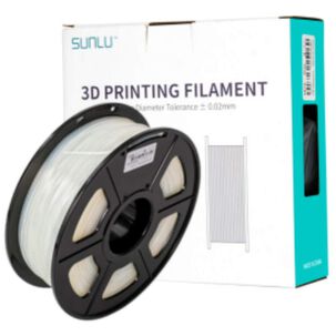 Filamento Pla Transparente 1kg Sunlu