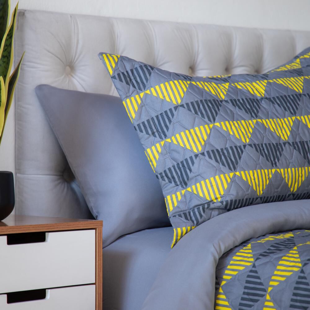 Set Cubrecama + Juego De Sábanas Casaideal Valencia / 1.5 Plazas image number 1.0