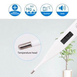 Termometro Digital Corporal Para Bebe Ni&ntilde;os Lcd Temperatura