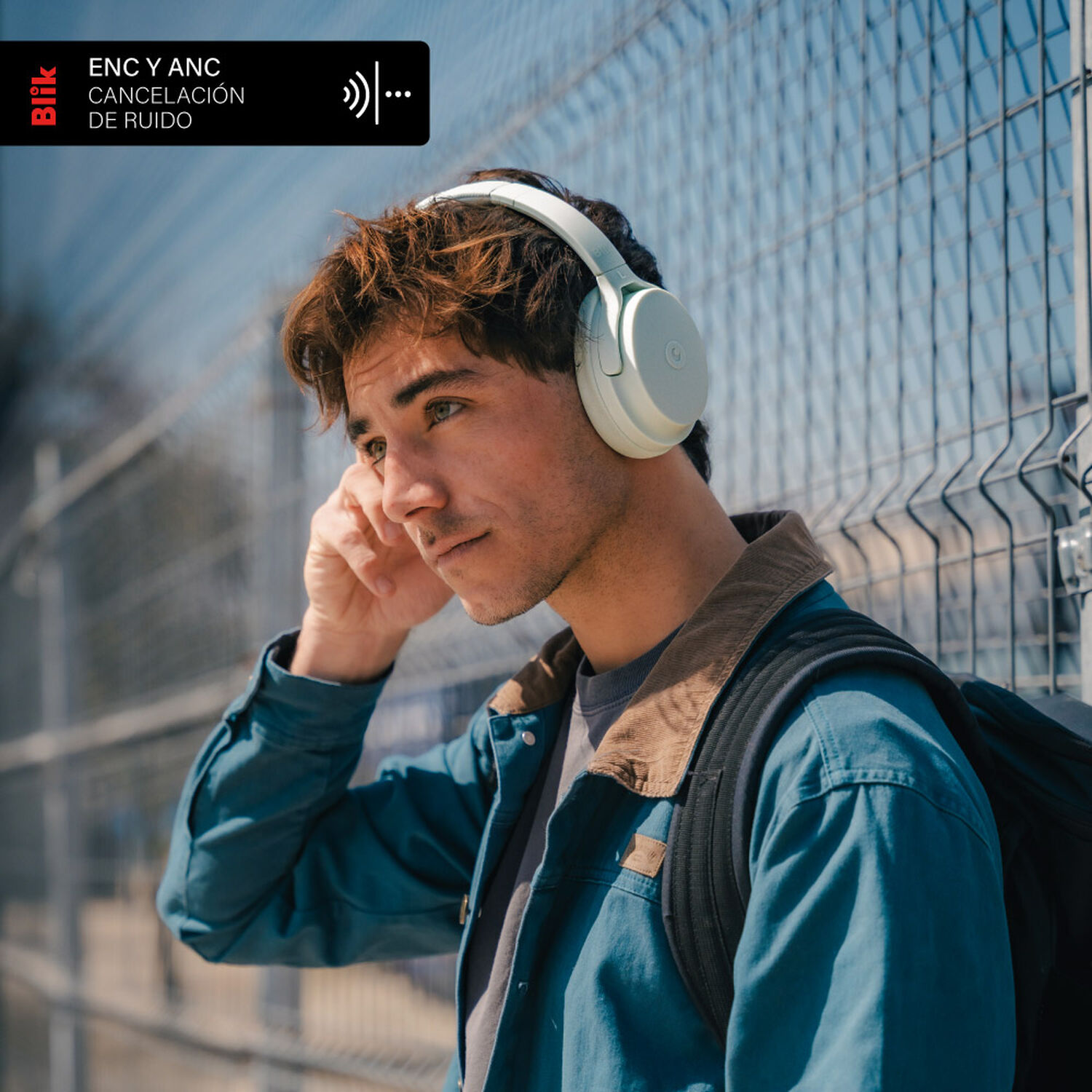 Aud&iacute;fonos Bluetooth Blik Neo-gre image number 2.0