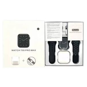 Reloj Inteligente T55 Pro Max + Aud&iacute;fonos