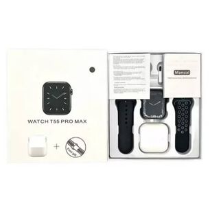 Reloj Inteligente T55 Pro Max + Aud&iacute;fonos