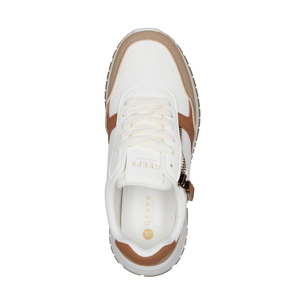 Zapatilla Urbana Mujer Geeps White image number 4.0