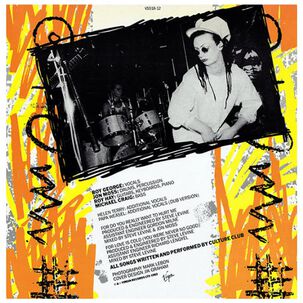 Culture Club - Do You Really Want To Hurt Me | 12" Maxi Single Usado