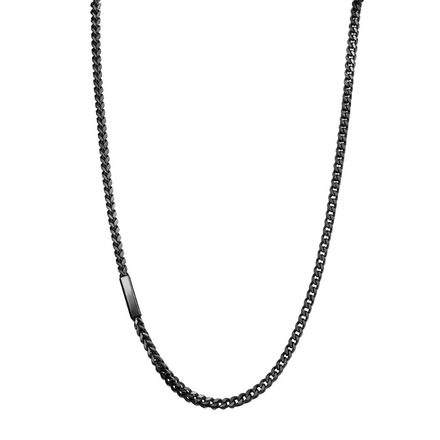 Collar Brosway Plomo Hombre Bik08 image number 0.0