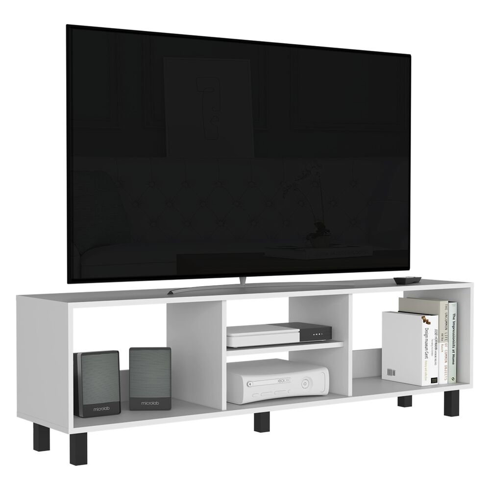 Rack Tv 70" Con 4 Espacios 47,5x160x35 Cm image number 1.0