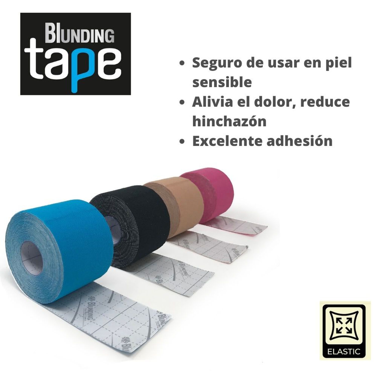 Blunding Tape 4 Colores 5cmx5m (4 Unidades)-blunding image number 2.0