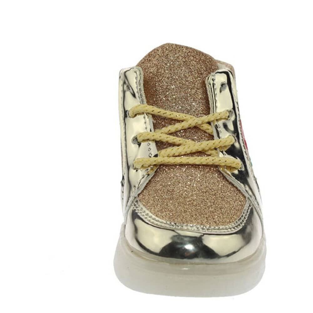 Zapatilla Con Luces Dorado Via Franca Art: 10252gold image number 8.0