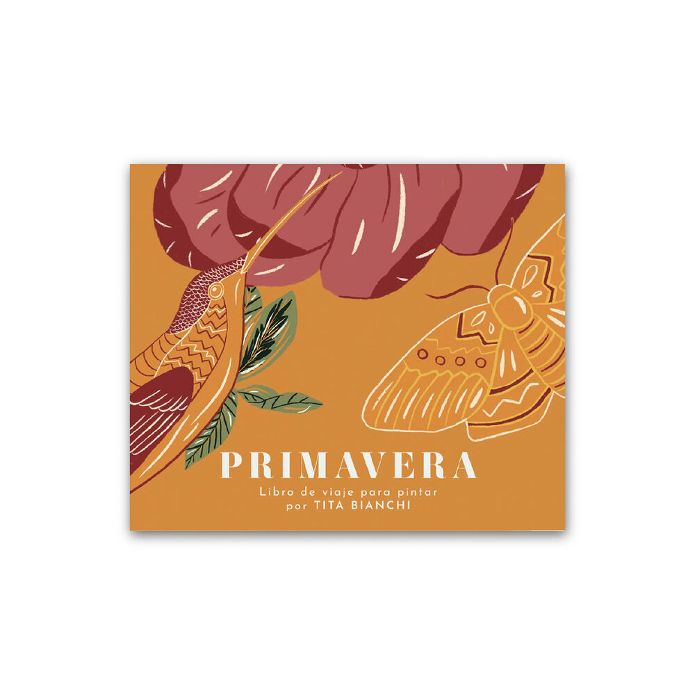 Libro De Viaje Para Colorear Primavera Por Tita Bianchi image number 0.0