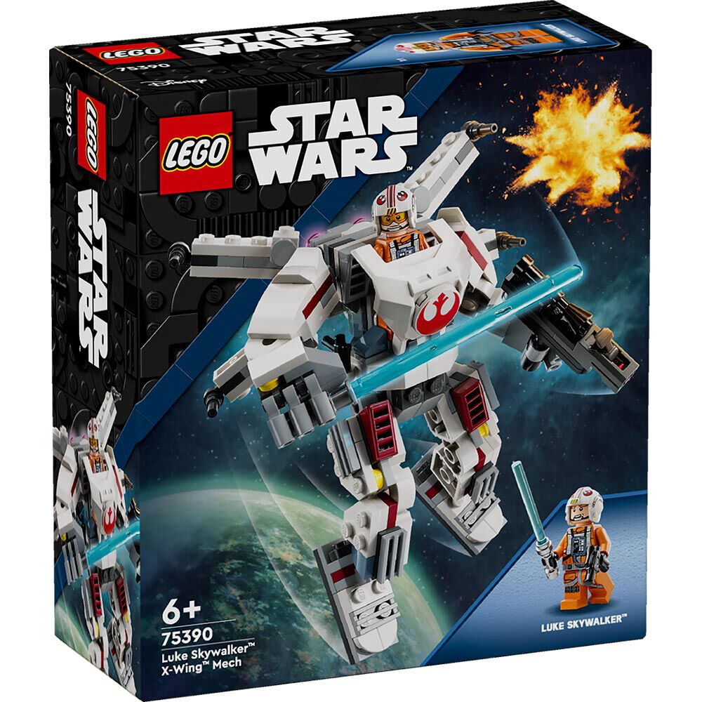 Lego Star Wars Mech Ala-x De Luke Skywalker - 75390 image number 6.0