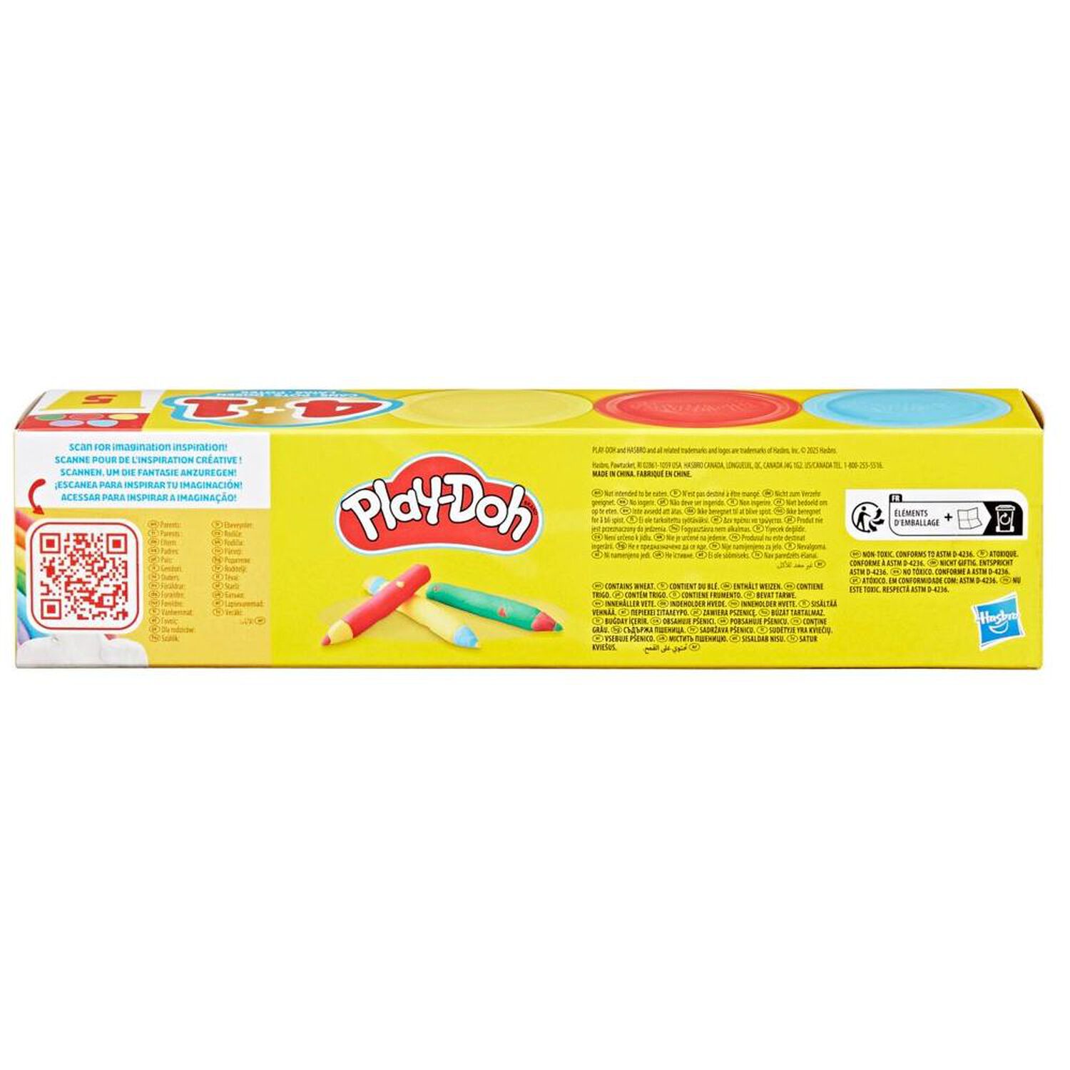 Masas Y Plastilinas Play-doh Pack De 5 Vuelta A Clases image number 3.0