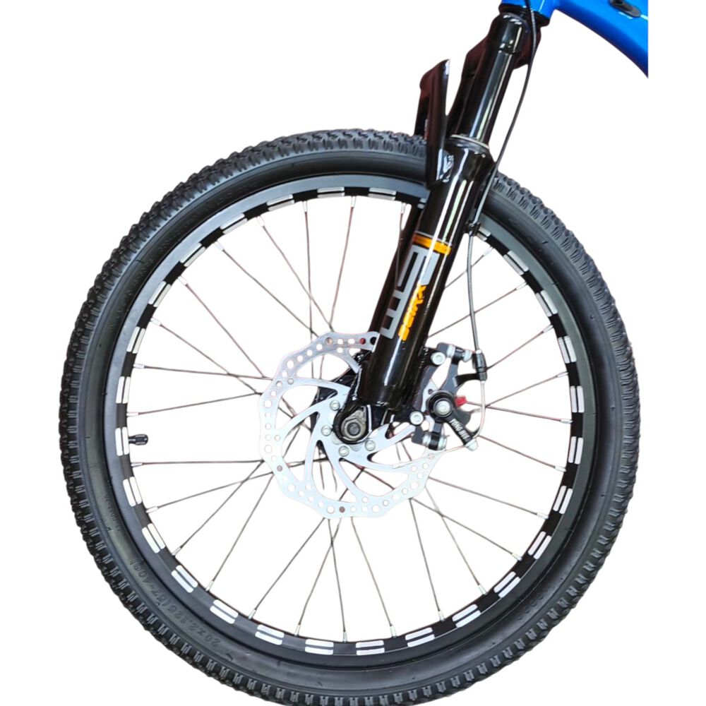 Bicicleta Aro 20 Beirx Azul Con Freno Disco Y 21 Velocidades image number 4.0