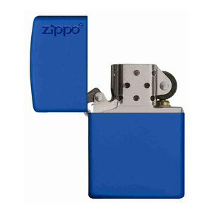 Encendedor Zippo Royal Blue Matte Logo Azul Zp229zl