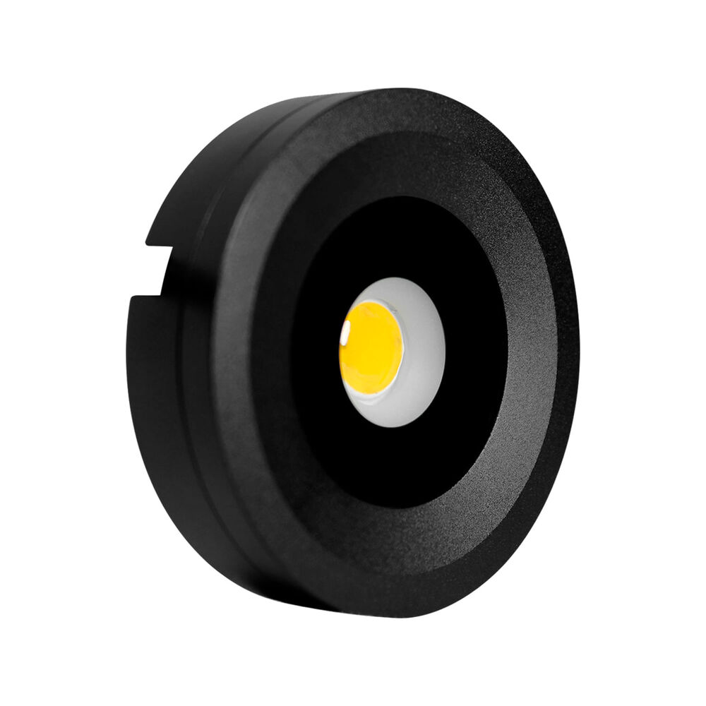 Punto Luz Led Studio Negro Para Mueble 3w 3000k Dimeable image number 2.0