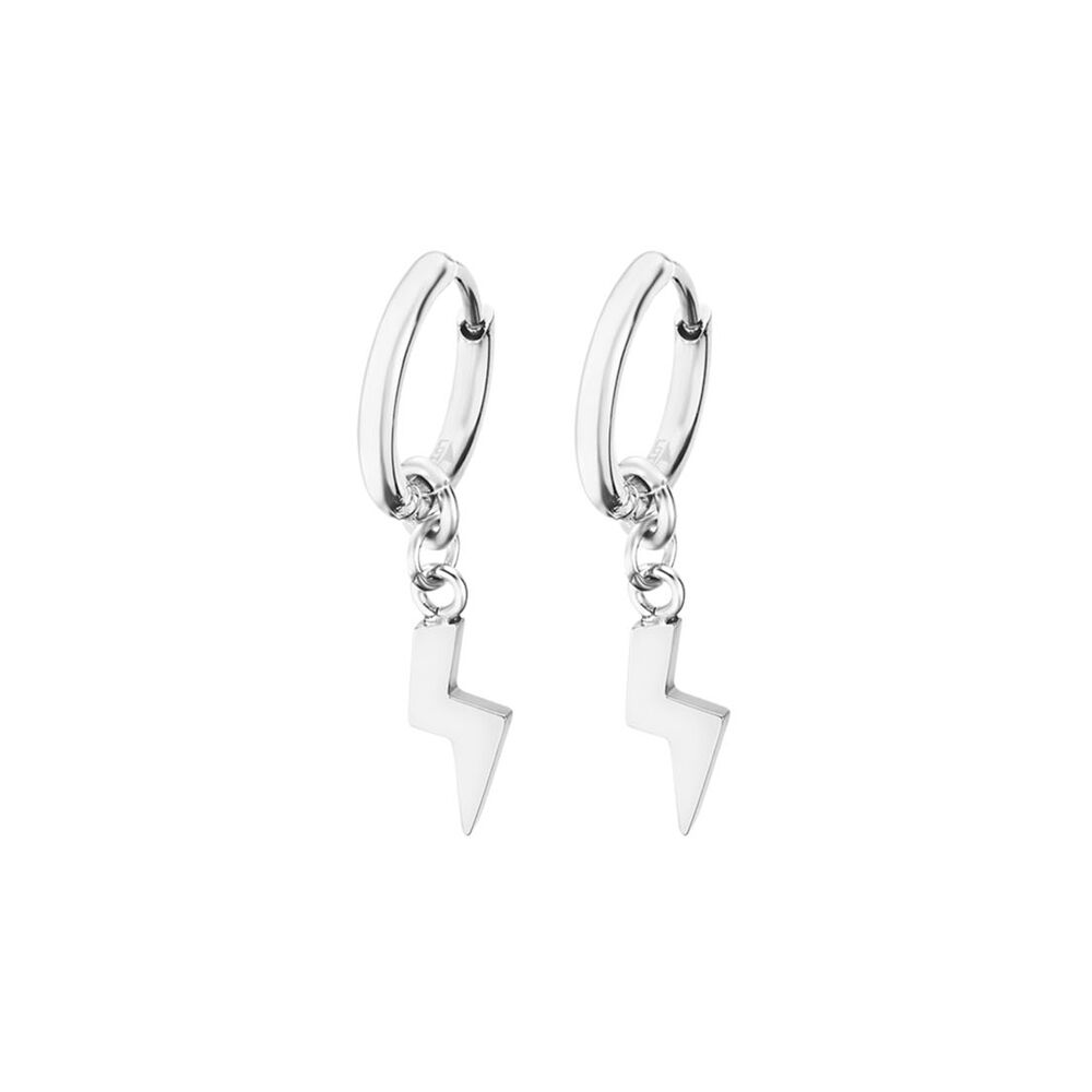 Aros Ls2228-4/1 Lotus Style Hombre Mens Earring image number 0.0