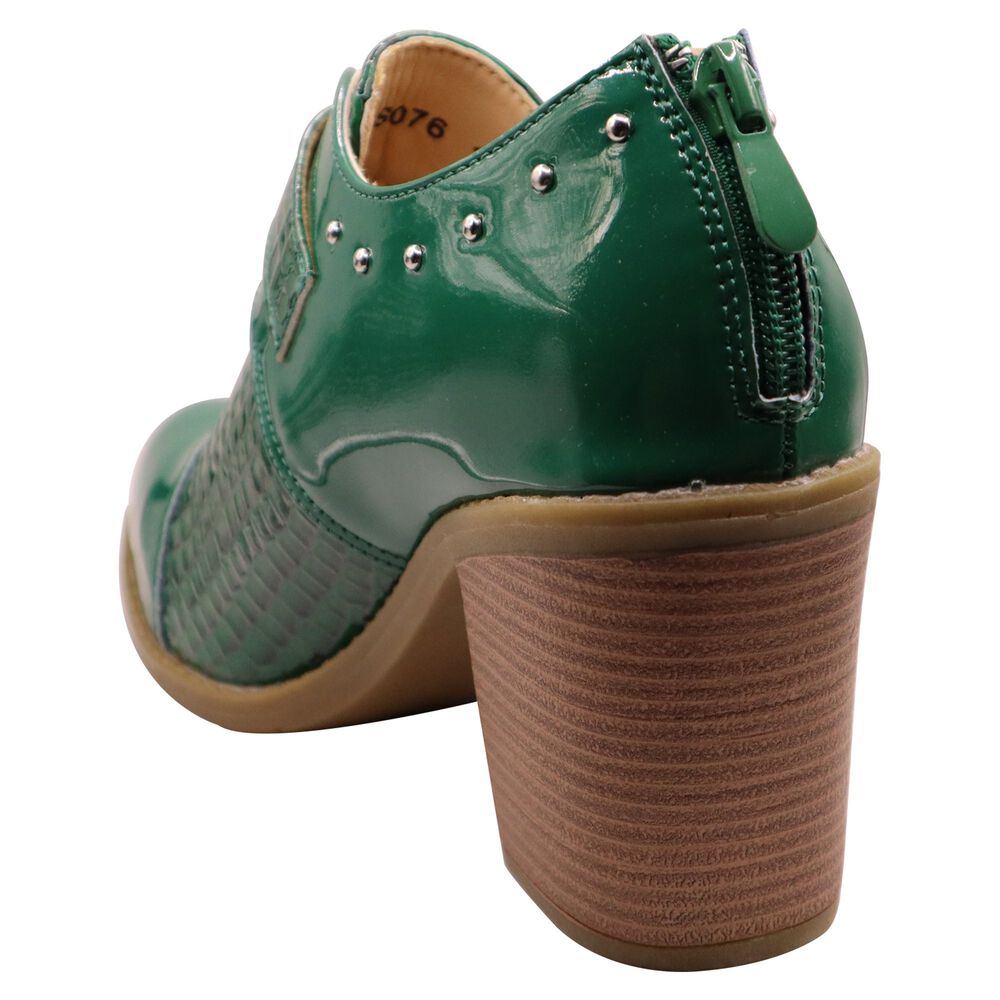 Botin Correa Hebilla Verde image number 3.0