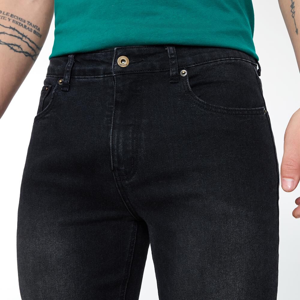 Jeans Tiro Medio Regular Hombre Skuad image number 4.0