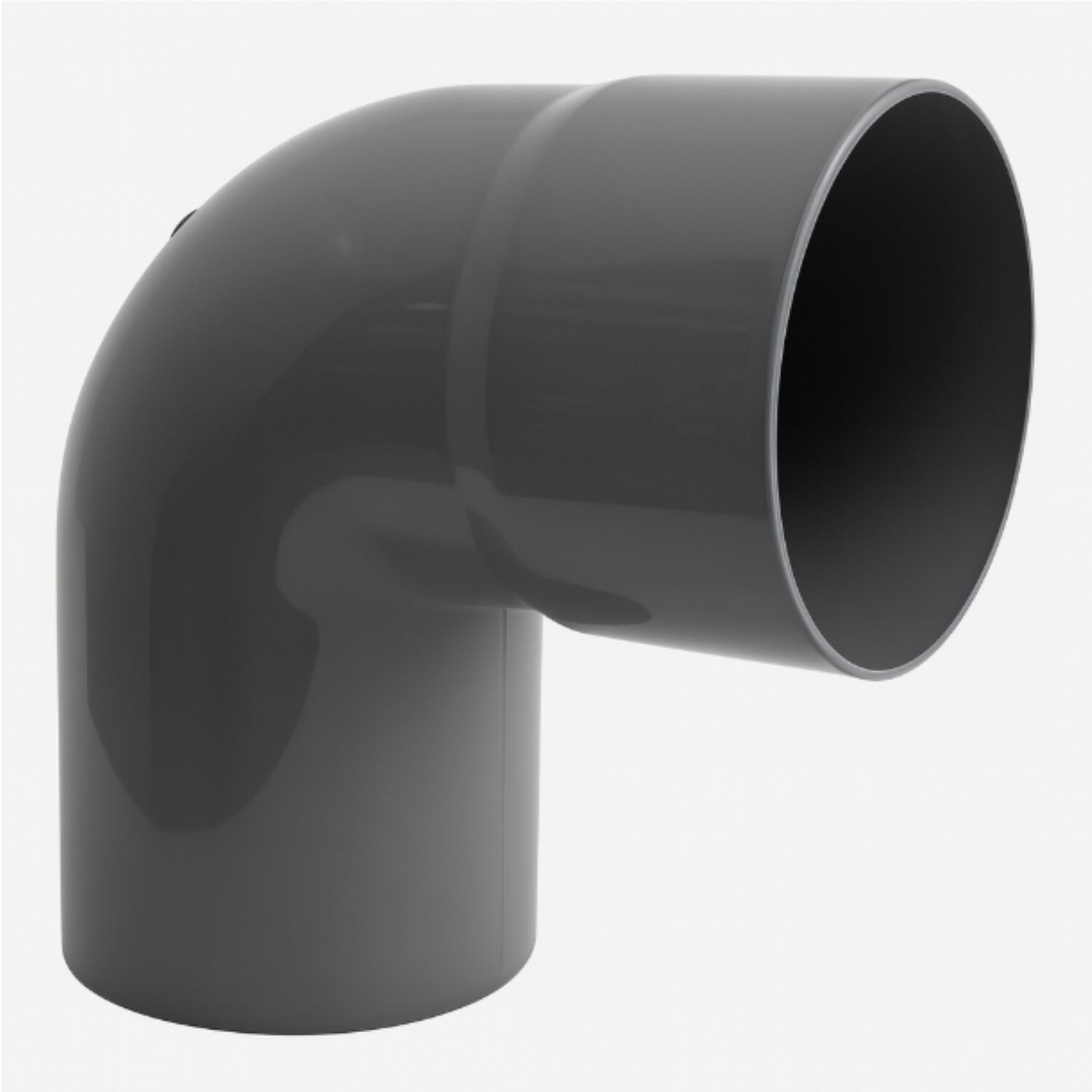 Codo Pvc Gris Sanitario 50 Mm X 90 Grados Pvc image number 0.0