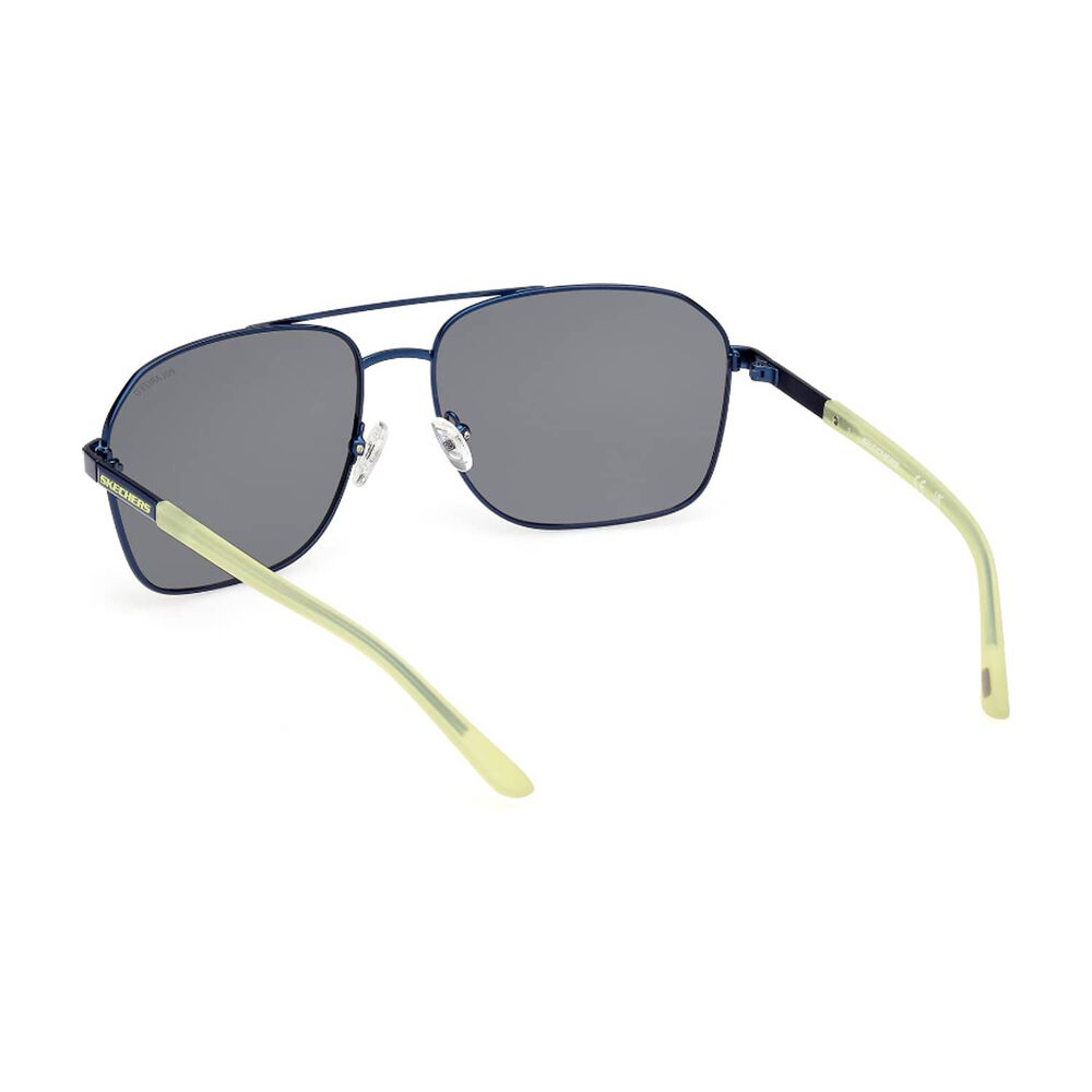 Lentes De Sol Azul Mate Polarizados Skechers image number 3.0