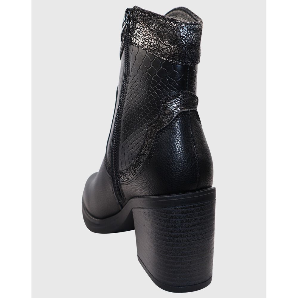 Bota Corta Print Negro image number 2.0