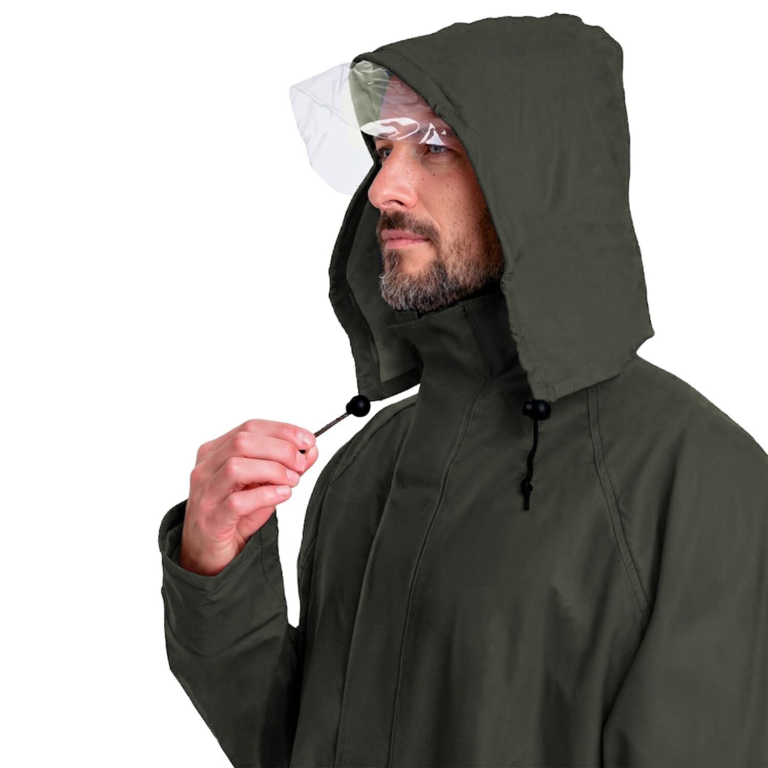 Traje Impermeable Alaska Pu/pvc Verde Petr&oacute;leo image number 4.0