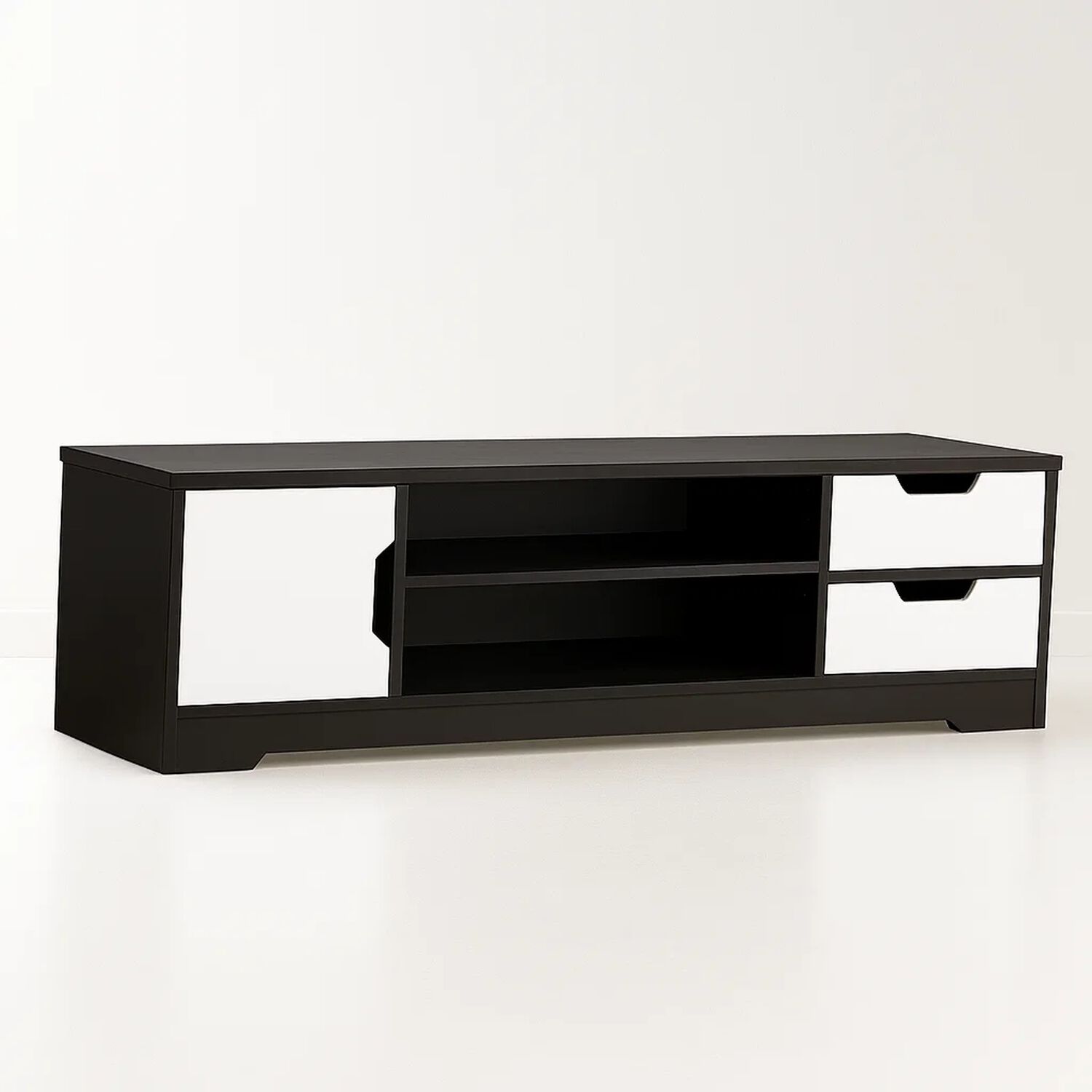 Rack De Tv O Buffet Con Cajones Night Black image number 0.0