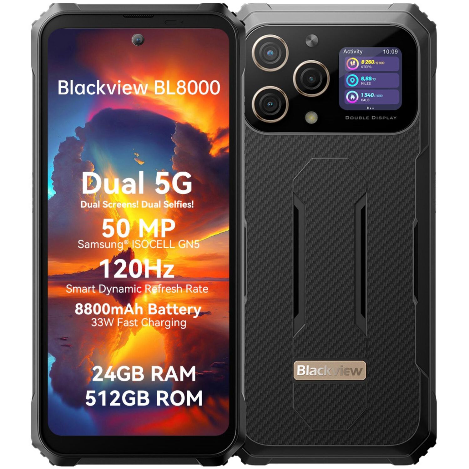 Blackview Bl8000 - Resistente 5g, Ip68, Ip69k Y Mil-std-810h image number 0.0