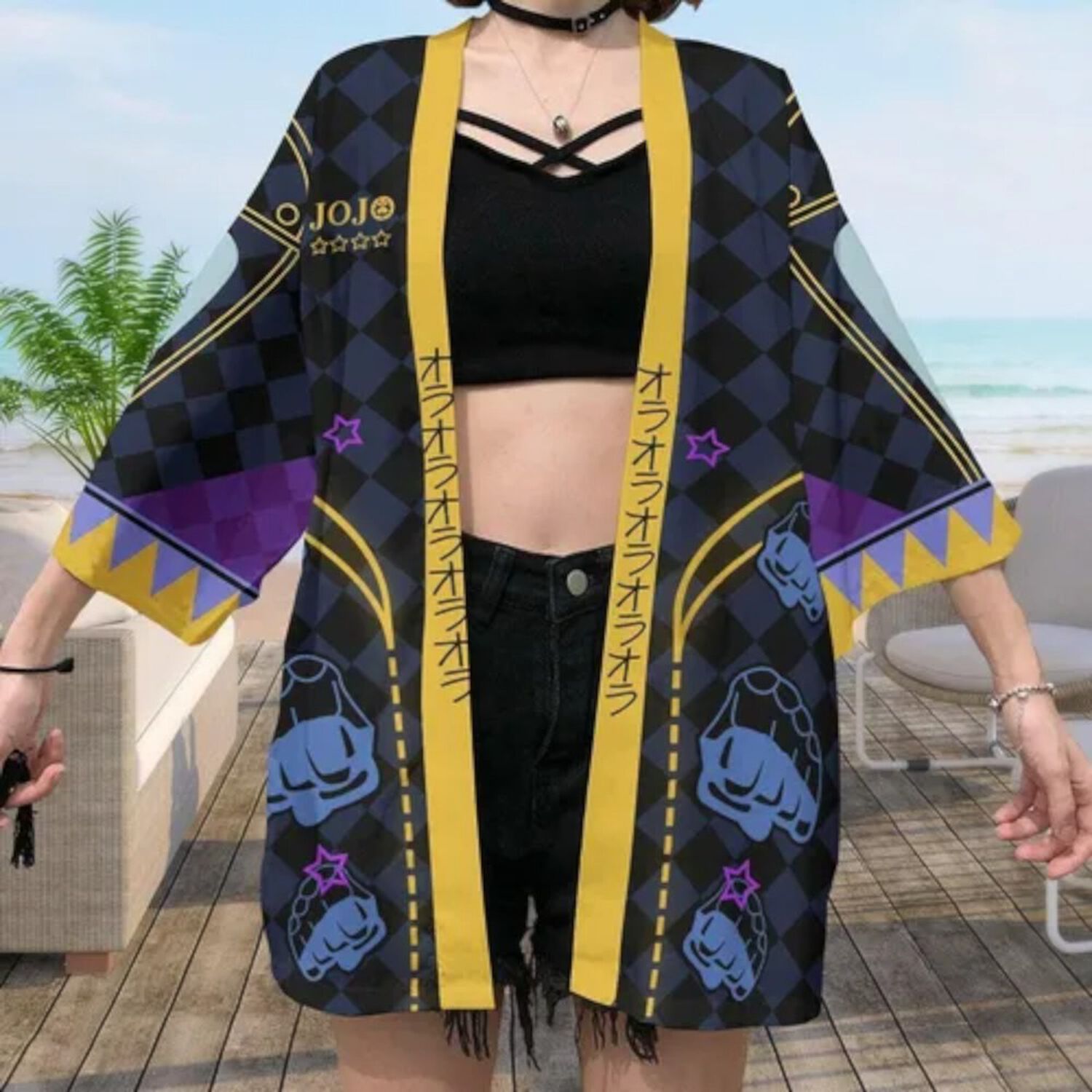 Kimono Star Platinum Jojos Bizarre Adventure image number 2.0