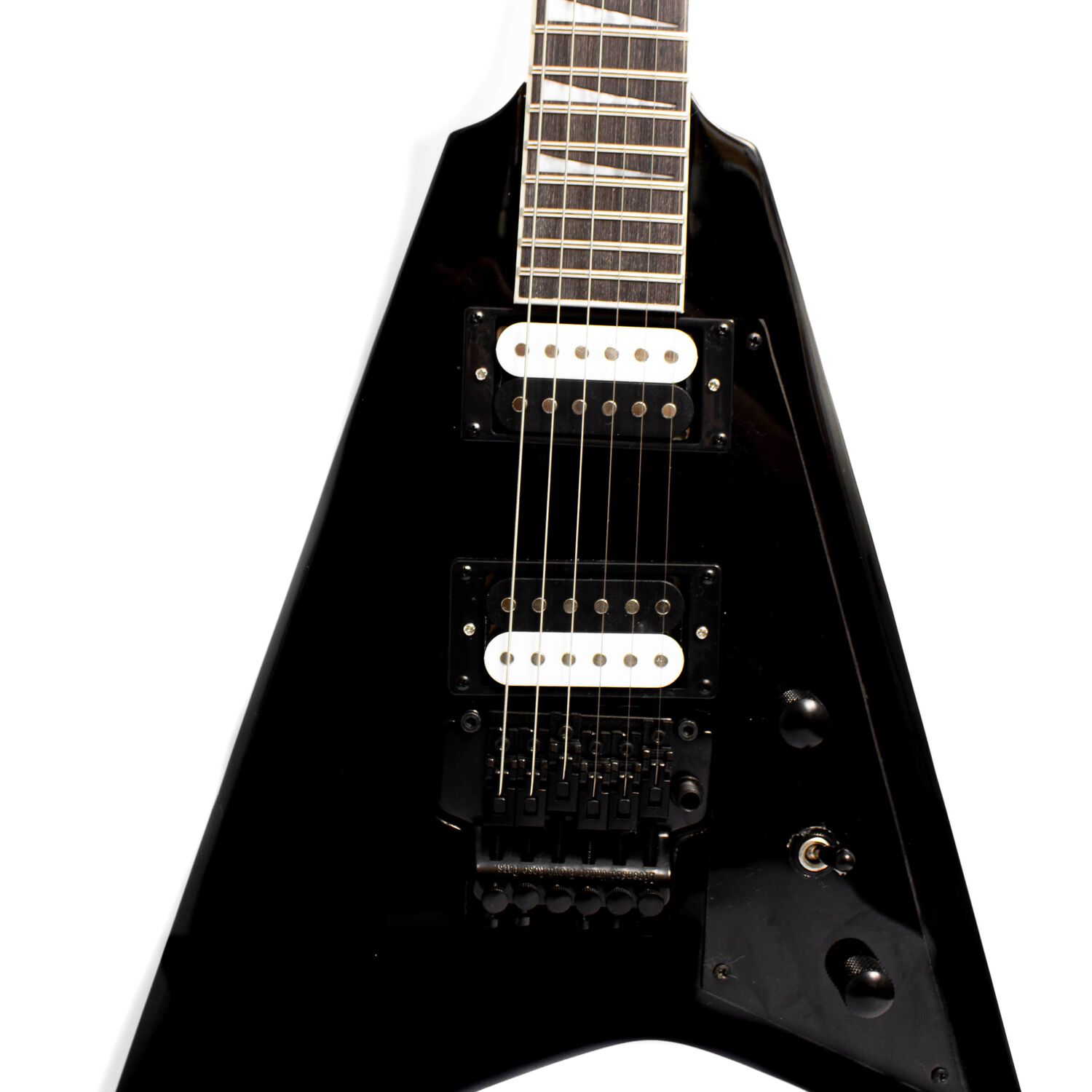 Guitarra El&eacute;ctrica Xgtr Flying V Negra Ve100-bk image number 2.0
