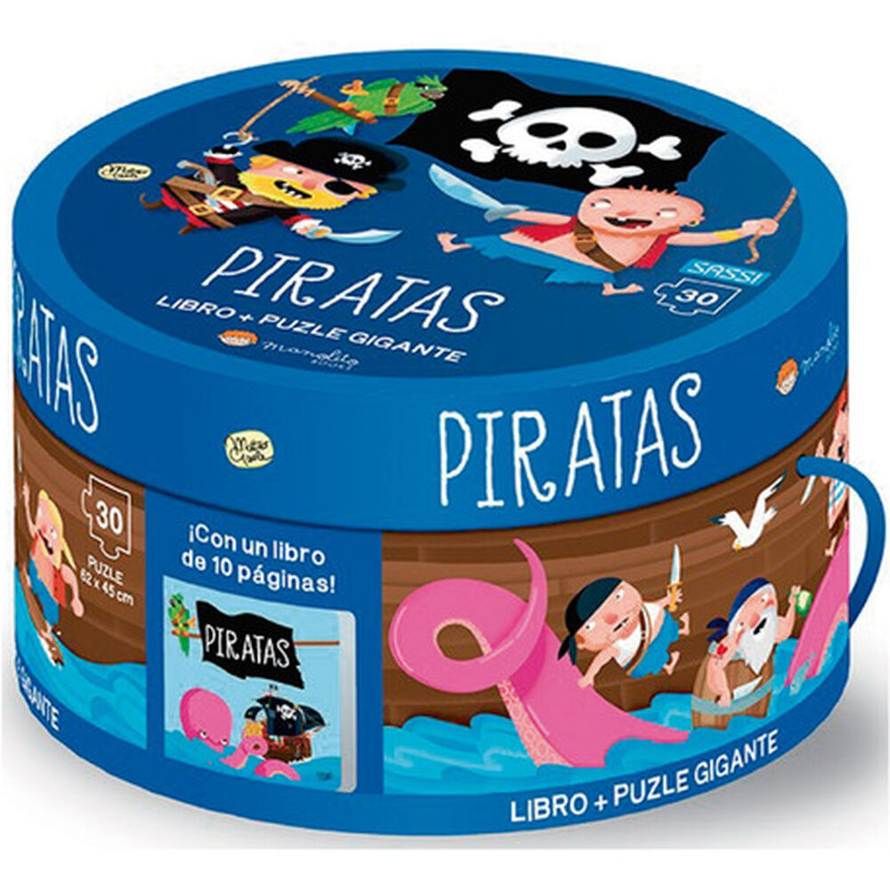 Libro Y Puzzle Piratas image number 0.0