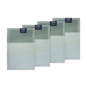 Pack 4 Individuales De Mesa Nautica Home 45x30cm Degrade Verde