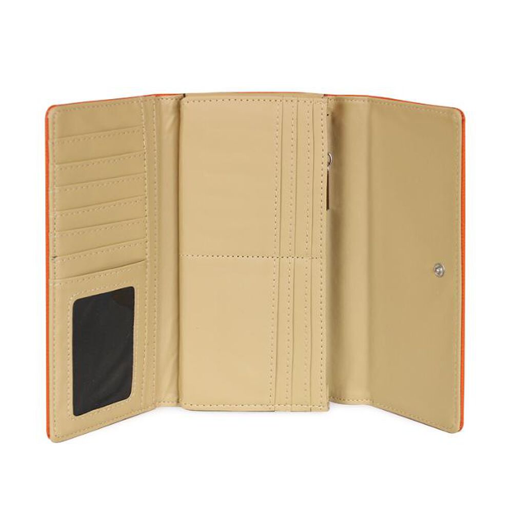 Billetera Mujer Flap-bessie Orange Kenneth Cole image number 1.0
