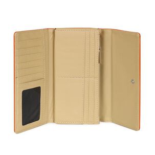 Billetera Mujer Flap-bessie Orange Kenneth Cole