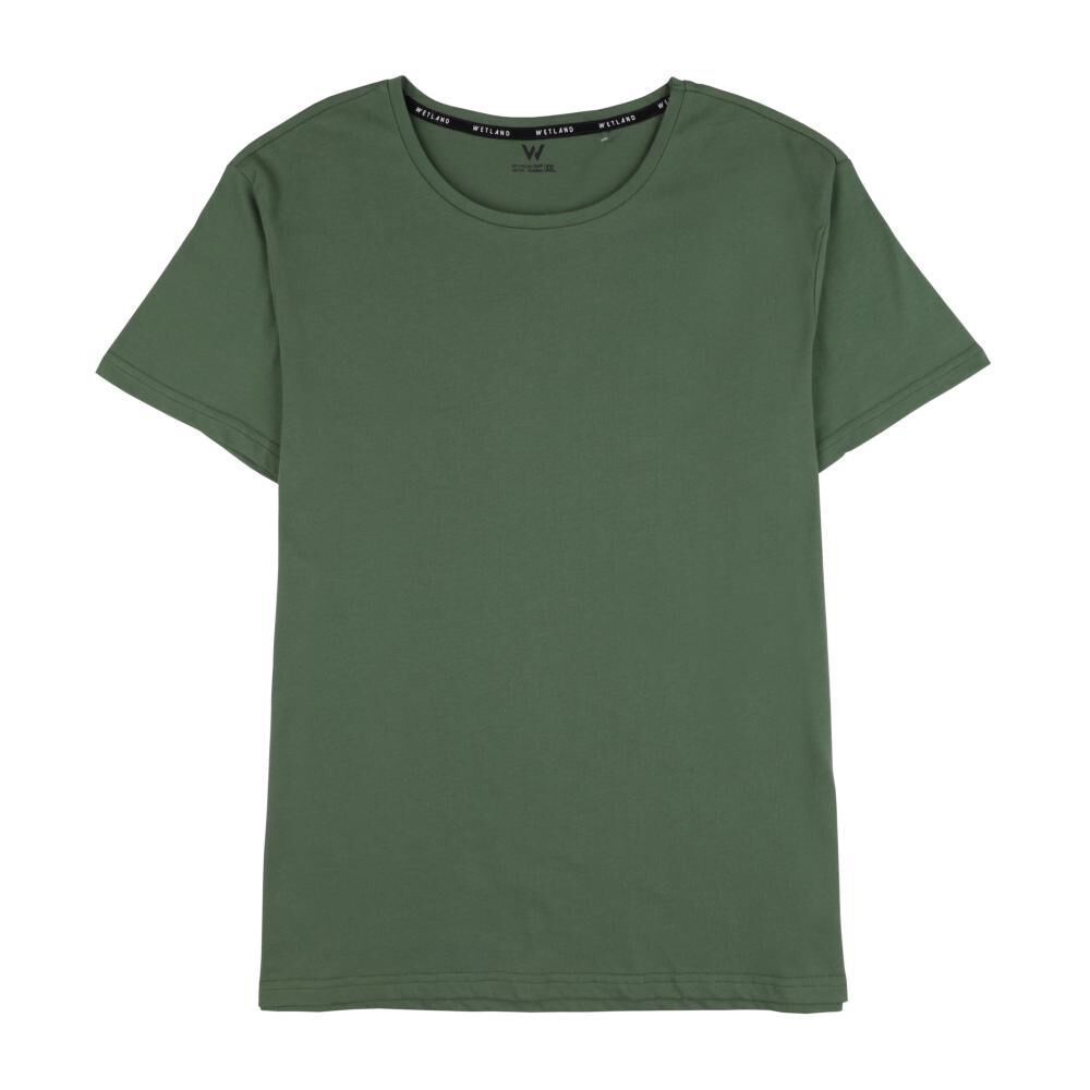 Polera Deportiva Manga Corta Cuello Redondo Hombre Wetland image number 0.0