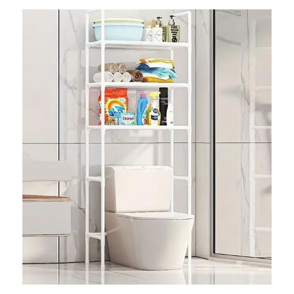 Toallero Mueble Baño Estante Rack Organizador Inodoro Wc image number 1.0