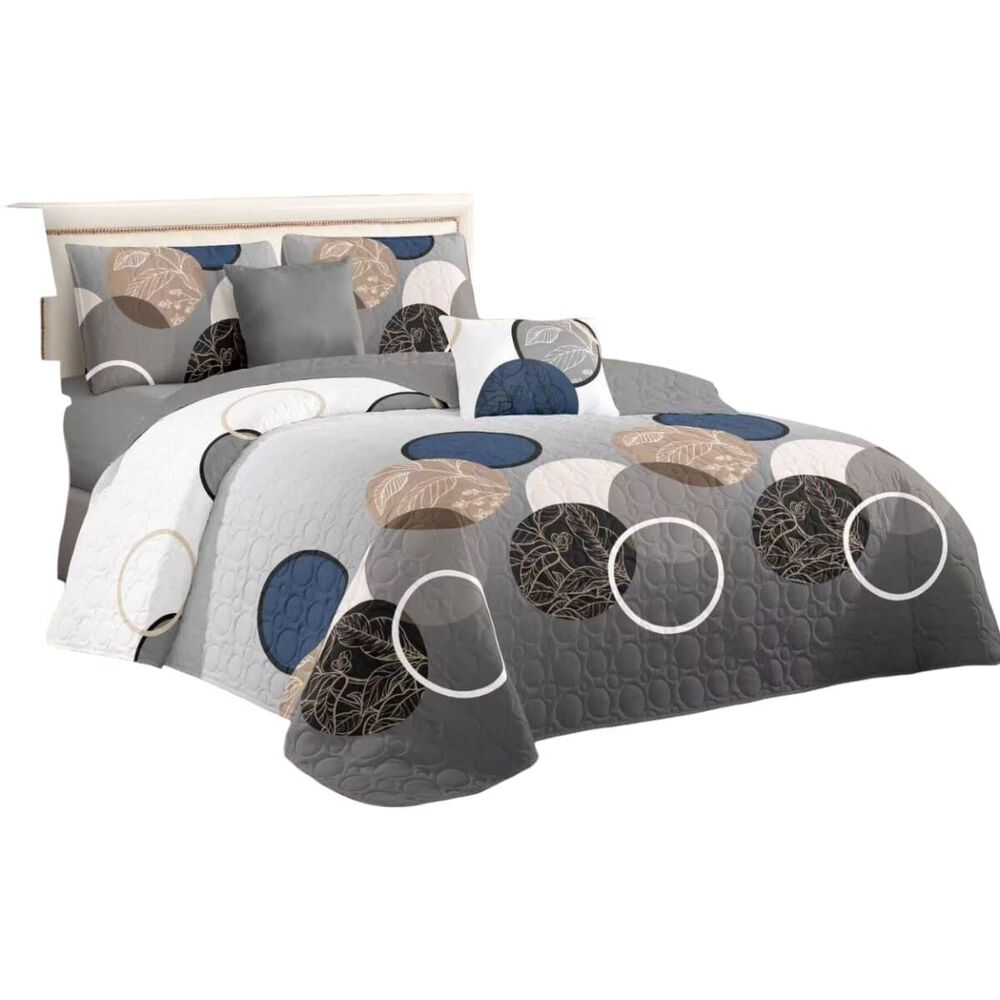 Cubrecama De Verano 2 Plazas Quilt + 2 Fundas De Almohada Cobertor Delgado Cmv-21 image number 0.0