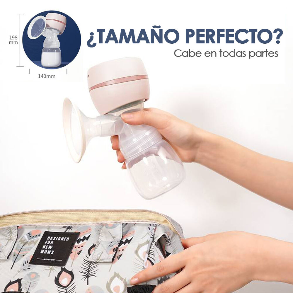 Extractor De Leche Automático Batería Azul - Babymine image number 5.0