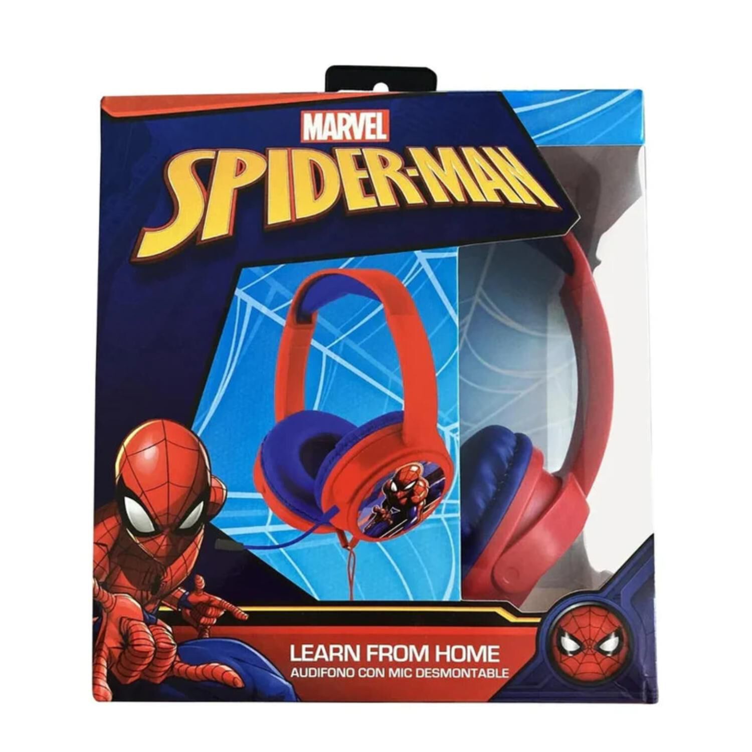 Audifono Gamer Infantil Overear Rojo Spider Man image number 3.0