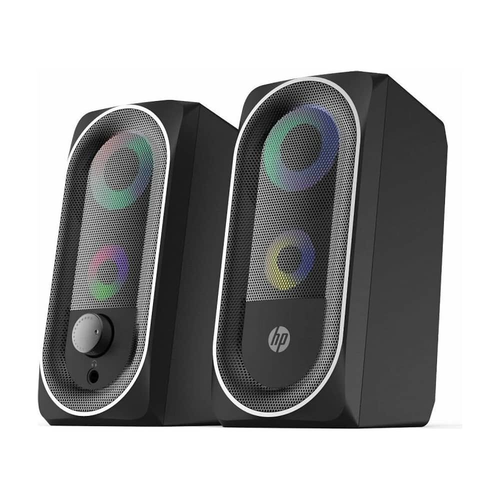 Parlante Usb Hp De 6w Est&eacute;reo Con Iluminaci&oacute;n Rgb Dhe-6001 image number 1.0