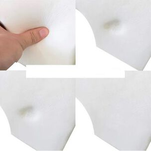 Pack 2 Almohadas Cervical Memoria Blanca