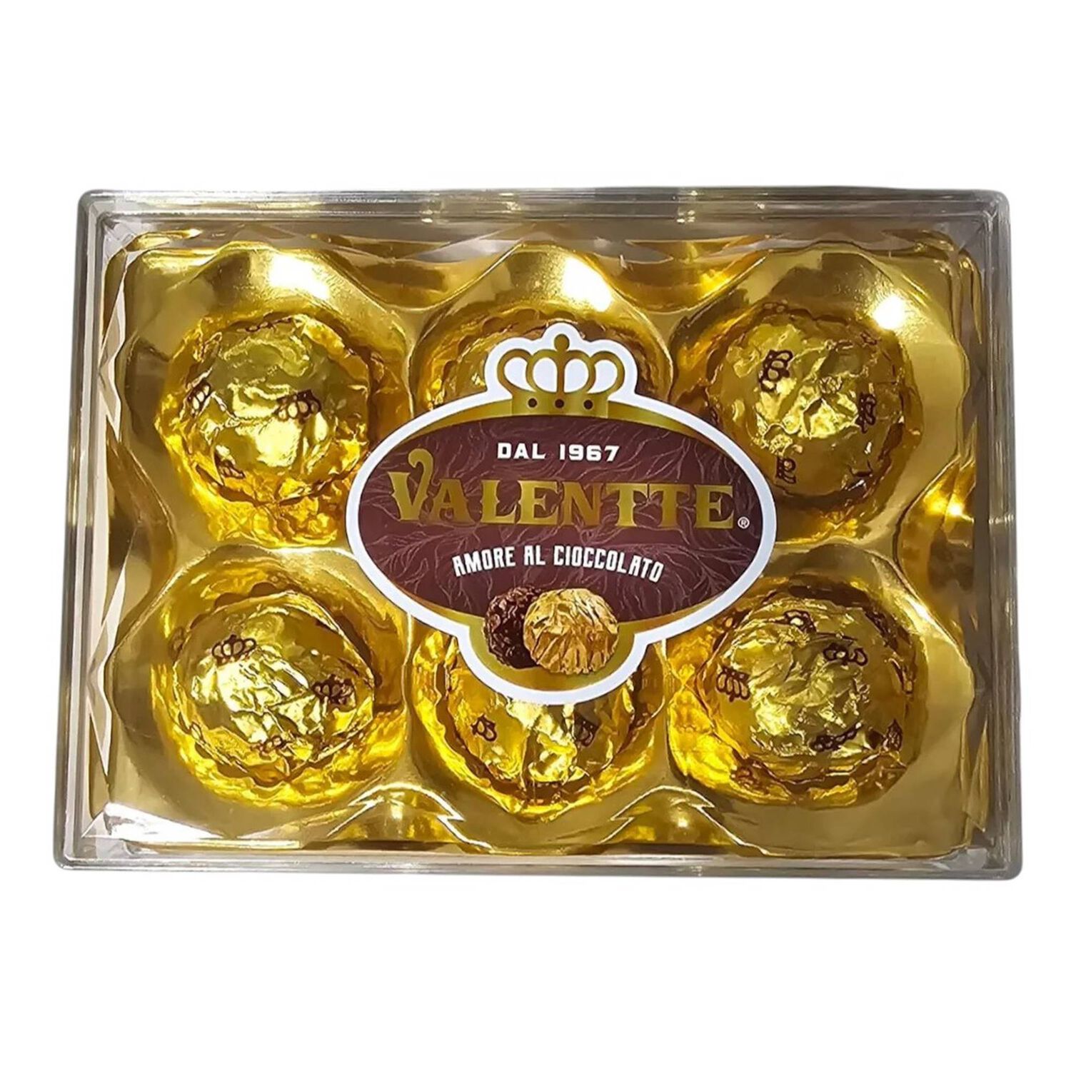 Caja Bombones Chocolate Valentte Diamond 6u 75g image number 4.0