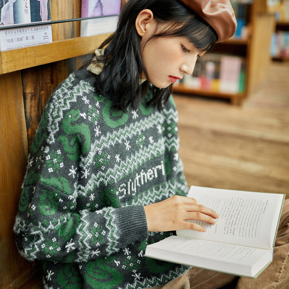 Sweater Mujer Slytherin Harry Potter Chaleco image number 2.0