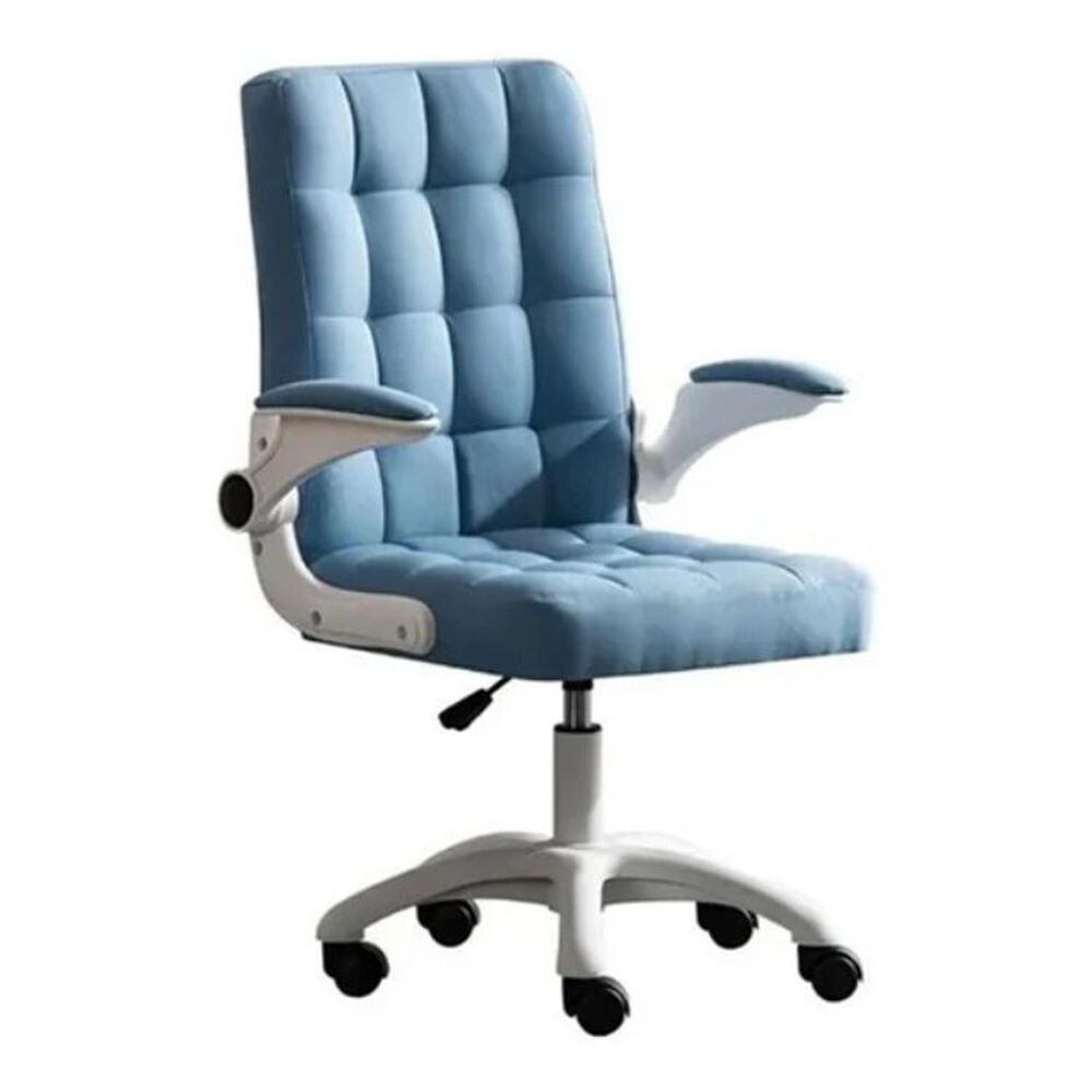 Silla De Oficina De Tela Altura Con Ajustable Y Ruedas image number 0.0