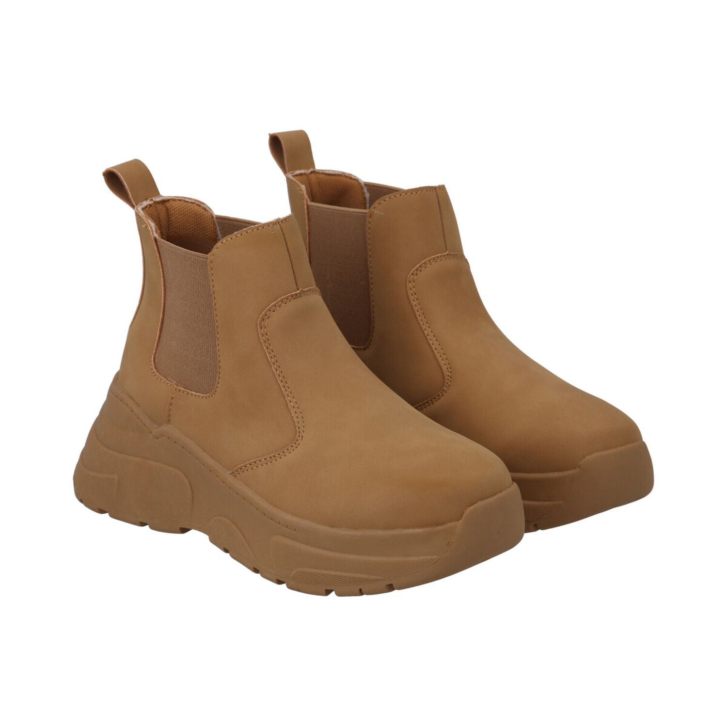 Botin Mujer Caf&eacute; Plataforma Dunkin Police image number 3.0